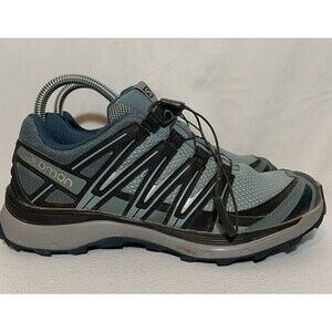 Salomon Womens XA Comp 8 398586 Blue Hiking Running Shoes Sneakers Size 7
